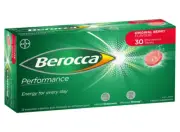 Berocca Energy Vitamin Original Berry Effervescent Tablets | 30 pack