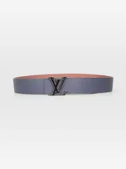 Black & Brown Reversible Monogram Belt