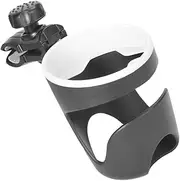 1Pc Sturdy Stroller Cup for Cart Reliable Feeding Bottle Stand Fits Beverage Containers Accessory for Strollers Without Storage Black