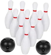 KONTONTY Bowling Toy for Boys and Girls 1 Set of Large Bowling Ball Games Sensory Play Set for Toddlers Indoor Outdoor Fun