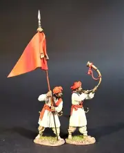 JOHN JENKINS WELLINGTON IN INDIA 1803 M-WIN-30 MARATHA INFANTRY STANDARD BEARER