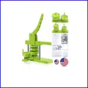Versatile DIY Button Maker Machine Kit with 1.25 & 2.25 Inch Models - 200 Sets