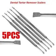 Dental Tartar Calculus Remover Teeth Plaque Scaler Pets Grooming Tool 5Pcs