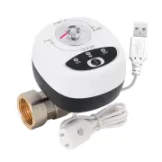Tuya WiFi Smart Water Valve APP Remote Control Built-in Water Leakage Sensor DN15/20/25 Timing & Voice Control Work With
