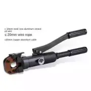 CPC-20A Portable Hydraulic Manual Cable Scissors Pliers Wire Ropes Under 20mm