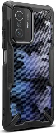 Ringke Fusion X Xiaomi 11T / 11T Pro Case Back Cover Camo Black