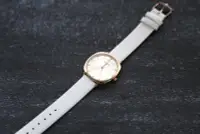 在飛比找Yahoo!奇摩拍賣優惠-mitina都會時尚風格造型石英錶,玫瑰金色錶殼∼清晰阿拉伯
