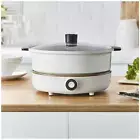 Joyoung Induction Cooktop Cooker Electric Hot Pot Dual Side Steamer Food Boiler