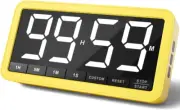 Digital Kitchen Timer with 7.8” Extra Large Display, Magnetic Timer with 3 Brigh
