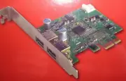 PCI-E to 2 Port USB3.0 I/O PCI-E Card.Shintaro SHUSB3PCIE