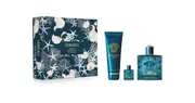 Versace Eros Gift set for men Eau de Toilette 100 ml + perfumed shower gel 150 ml + Eau de Toilette 5 ml