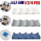 Stackable Fridge Bottle Holder Organiser Wine Drink Kitchen Storage Rack Bar