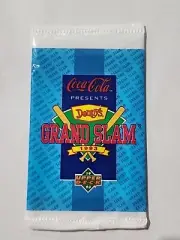 (1) UNOPENED "GRAND SLAM" COCA COLA DENNYS 1993 UPPER DECK PACK BASEBALL CARDS