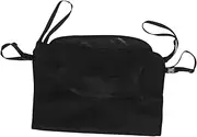 YARNOW Safe Pet Travel Dog Car Cover Back Seat Pet Barrier Metal Hooks Black Mesh Net Barrier