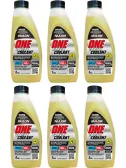 6 x Nulon Multi-Vehicle ONE Coolant Premix 1L ONEPM-1 fits Kia Rio 1.5 DC 16V