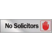 Hy-Ko 2x8 No Solicitors Sign 473 Hy-Ko 473 029069004736 Mylar