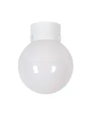 Beacon Lighting Orb 6 inch 1 Light DIY Batten Fix in White/Opal