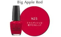 在飛比找Yahoo!奇摩拍賣優惠-{一軒髮品屋) opi N25 紐約蘋果紅 Big Appl