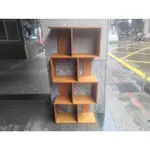 【隆發家具行】詩肯柚木！！！ STIGA 開放式 造型 書櫃 書架 收納櫃 收納架 置物櫃 置物架 展示櫃 展示架 櫃子