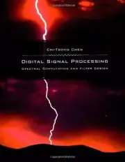 DIGITAL SIGNAL PROCESSING: SPECTRAL COMPUTATION AND FILTER By Chi-tsong Chen NEW
