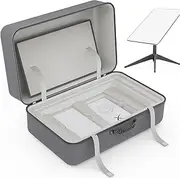 Starlink Gen 2 Carrying Case，Outdoor Travel Case for Standard Starlink V2 Accessories ，Semi-Rigid EVA ，Compact Interior，Large Capacity（Holds Starlink V2 Dish & Router & Cable & Mount & Power Supply ）