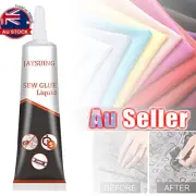 Cloth Repair Sew Glue Liquid- Quick Fix Bonding Fabric Glue for Clothes Denim AT