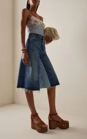 [Gianvito Rossi] Suede Platform Sandals