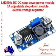 LM2596s DC-DC step-down power module 3A LM2596s adjustable voltage regulator.
