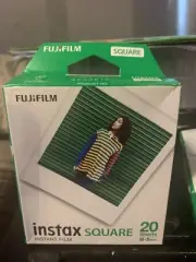 20 Prints Fujifilm instax SQUARE Fuji Instant Film for SQ10, SQ20 Camera