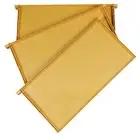 100x Plastic Beehive Frame Beekeeping Full Depth Bee Hive Langstroth Yellow Deep