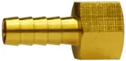 5/16" x 1/4" Brass Hose Barb Female Adapter QTY 5