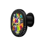 PowerThru Wireless Car Charger Wireless Car Charger MagSafe Compatible Teletubbies Stickers Wireless Car Charger