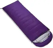 Down Sleeping Bag, White Duck Down Envelope Sleeping Bag Waterproof and Breathable for Thru Hiking Backpacking and Camping, Available in Four Seasons,H,1000g