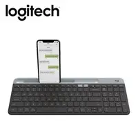 在飛比找森森購物網優惠-【Logitech 羅技】K580 超薄跨平台藍牙鍵盤 石墨