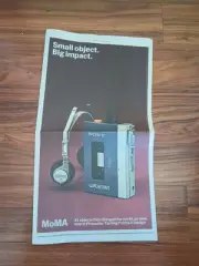 SONY WALKMAN 2025 New York Times Full Color Ad