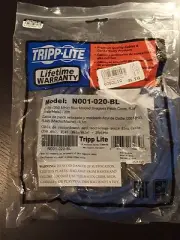 Tripp Lite Cat5E 350Mhz Snagless Molded Patch Cable - (Rj45 M/M) - Blue, 20-Ft.
