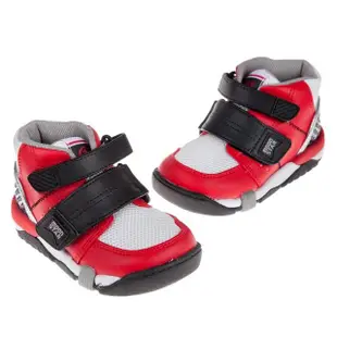 【Moonstar】日本Carrot紅黑色兒童護足機能鞋(I9F402A)