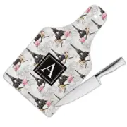 Gift Cutting Board : Vintage Goldfinch Paris Pattern Bird Rose France Tower