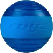 Rogz 10ROGZ56 Squeekz Fetch Ball for Dog, Blue