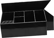 LOORGVEL Ergonomic Scissor Socket Box Hair Dressing Tool Organizer Scissor Holder Scissors Container for Hair Stylists