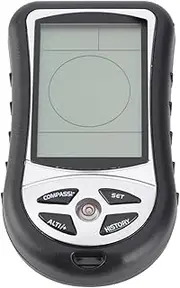 LOCADENCE Digital Altimeter, Multi Function Barometer Altimeter, Hiking Thermometer, Weather Forecast with Detachable Rope for Outdoor Sports Enthusiasts