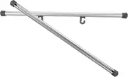 jojofuny 2Pcs Aluminium Alloy Poster Hanger Frame Hanging Wall Frame for Home Decor Clamp Design for Prints Photos Fabrics Easy to Install