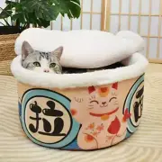 Pet Dog Cat House Kennel Super Large Instant Noodle Warm Dog Cat Nest Beds