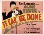 It Can Be Done Poster Glenn Tryon 1929 Old Movie Photo