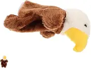 Kisangel 1PC Simulation Eagle Hand Puppet for Engaging Plush for Role Play Imagination Activities for Parent Interaction Communication Skills Development