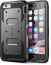 iPhone 6s Plus Case, [Armorbox] i-Blason Builtin [Screen Protector] Heavy Duty Shock Reduction [Bumper] for Apple iPhone 6 Plus 5.5 Inch (Black)