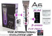 OSTER A6 PAWS ULTIMATE Duty CLIPPER&10,7F BLADE Grooming*220-240 VOLT*WORLDWIDE