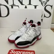 Nike Air Jordan Jumpman Two Trey Shoes Bred White Black Red DO1925-106 Mens 10.5
