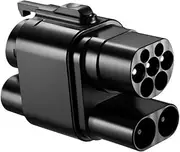 CCS2 To CCS1 Adapter From CCS2 Charger To CCS1 EV CCS2 To CCS1 Electric Vehicle Charger DC Fast Ev Charging Adapter