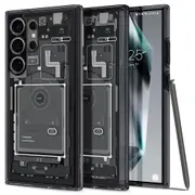 SPIGEN Galaxy S24 Ultra Case, 2024 Genuine Ultra Hybrid Zero One Hard PC Case for Samsung